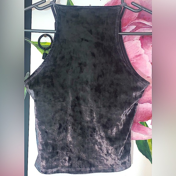 HOLLISTER  🩶 GREY VELVET tank top - Picture 7 of 8